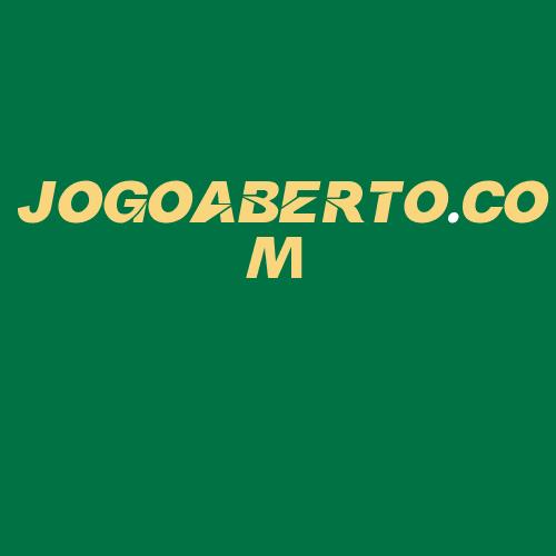 Logo da JOGOABERTO